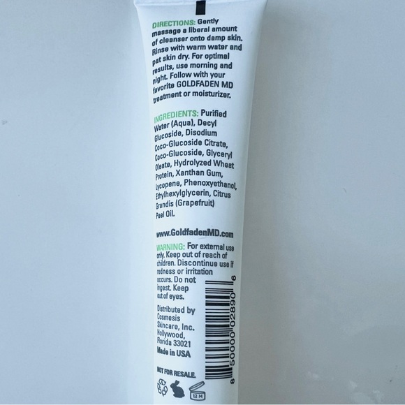 Goldfaden MD pure start gentle detoxifying facial cleanser - Picture 5 of 5